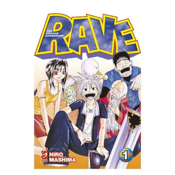 RAVE THE GROOVE ADVENTURE NEW EDITION n. 1 reg
