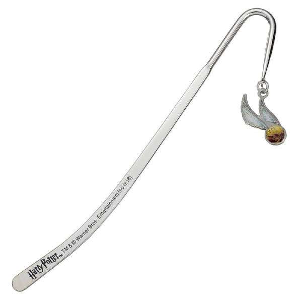 HARRY POTTER SEGNALIBRO IN METALLO BOCCINO D'ORO