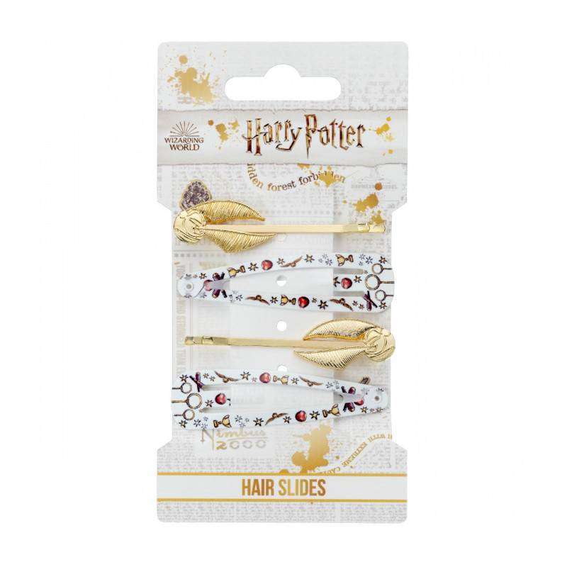 HARRY POTTER SET 4PZ FERMACAPELLI BOCCINO D'ORO