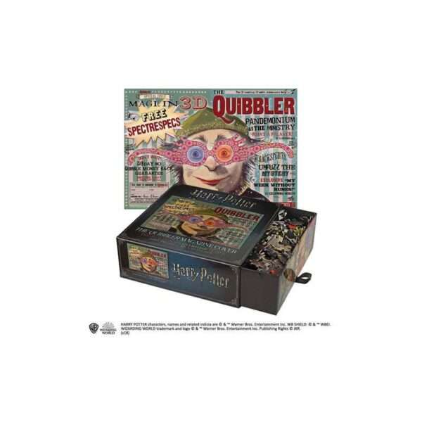 PUZZLE HARRY POTTER QUIBBLER MAGAZINE COVER