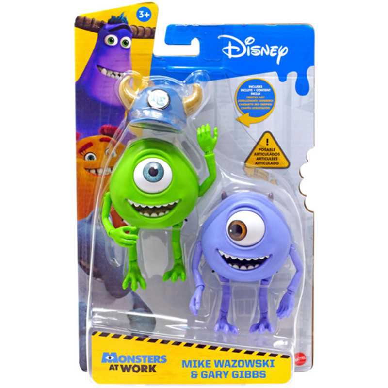 DISNEY MONSTER AT WORK SET 2 PERSONAGGI