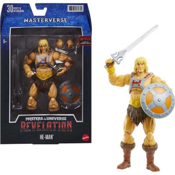 MASTERS OF THE UNIVERSE REVELATIONS HE MAN CON ACC. 20CM